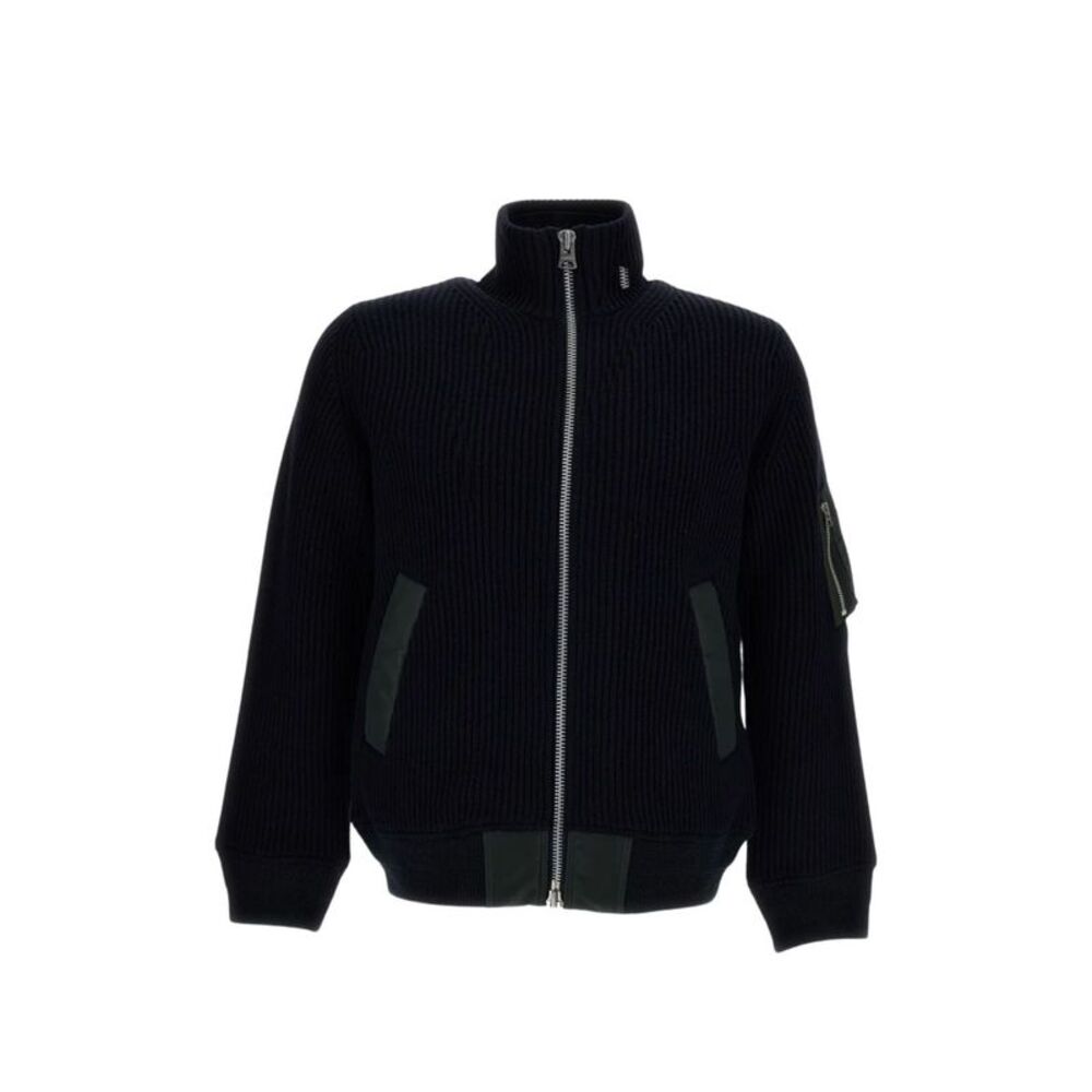 Sacai Men Wool Blouson Jacket